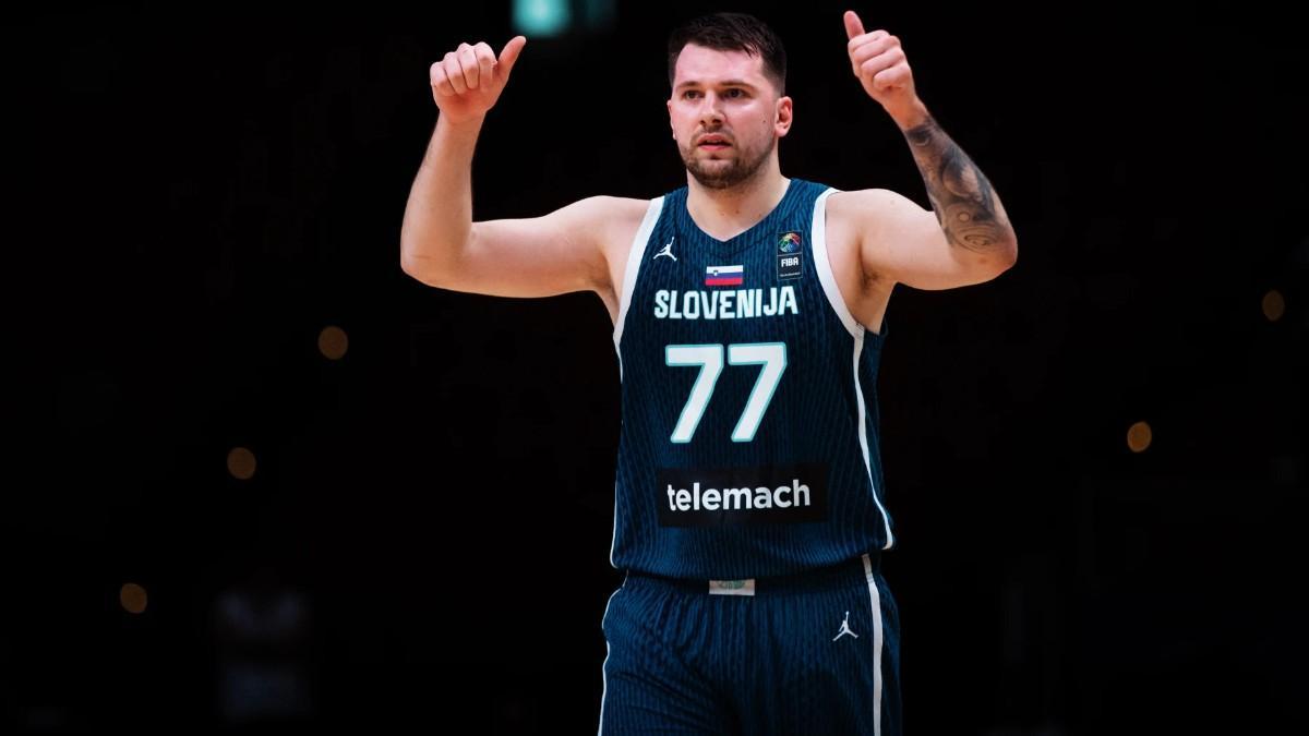 Luka Doncic brilló ante Nueva Zelanda en el preolímpico de baloncesto