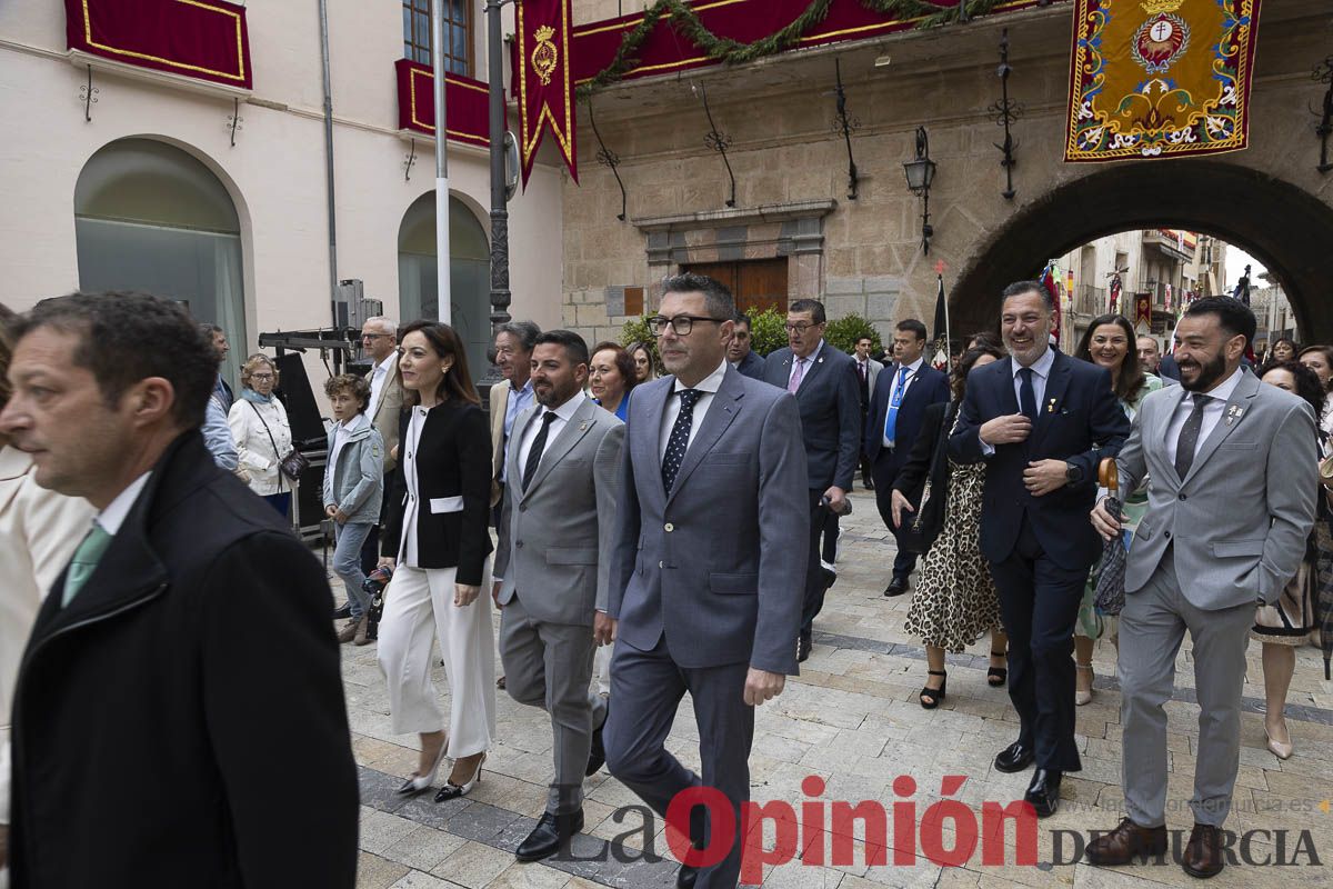 Coronación de los Reyes Cristianos y bendición de banderas del Bando Cristiano en Caravaca