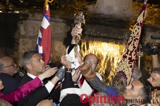Fiestas de Caravaca | Procesión de día 3 de mayo (Procesión, parlamento y baño)