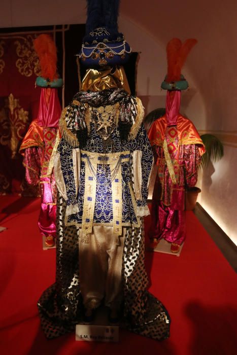 Presentación de los trajes de Reyes Magos de Málaga.