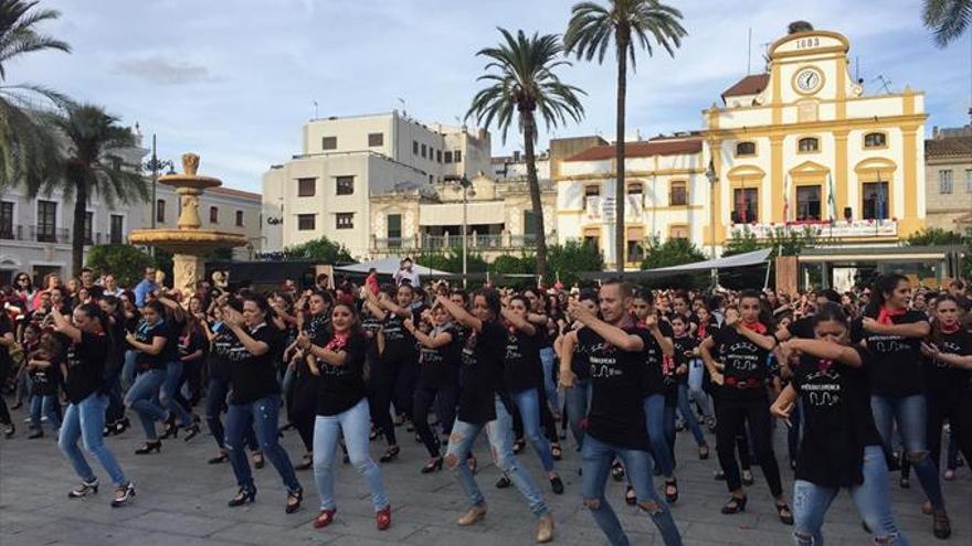 El flamenco pone compás a la plaza de España de Mérida