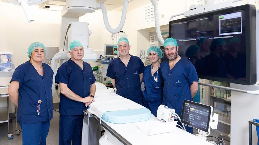 El Hospital Quirónsalud A Coruña emplea con éxito un dispositivo tipo clip para tratar la insuficiencia mitral