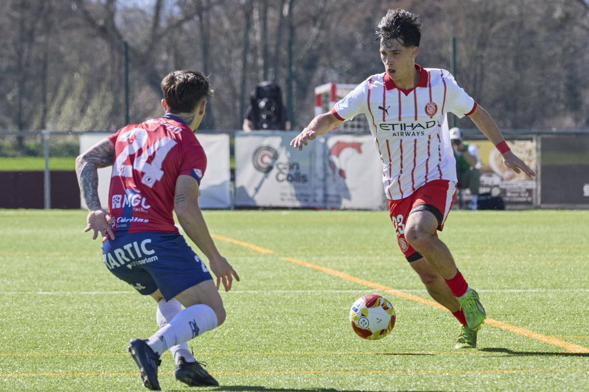 20260222 Futbol Girona B - Olot a Vidreres
