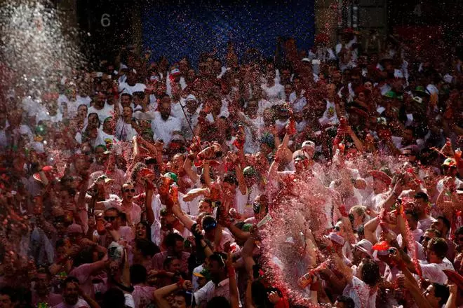 El 'chupinazo' marca l'inici dels Sanfermines 2017