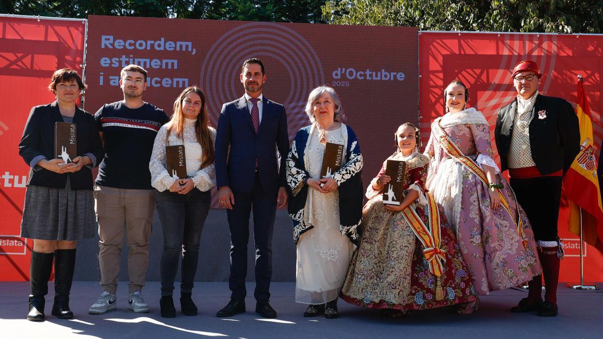 Las personalidades galardonadas.