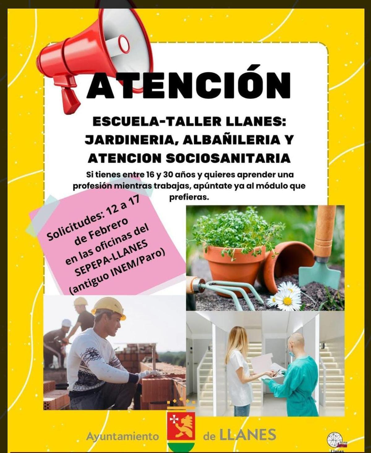 Cartel informativo.