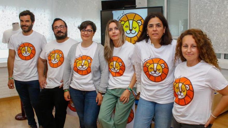 Organizadores del Solifesti, celebrado en Meis para ayudar a Leo.