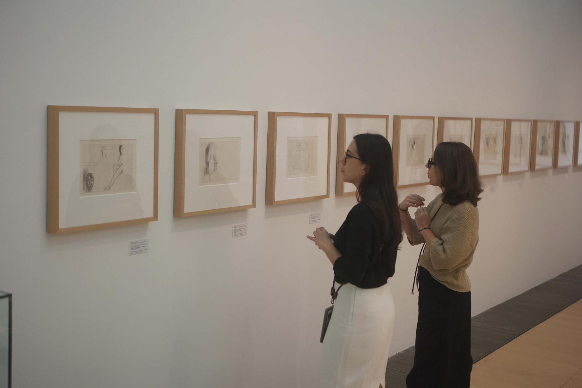 Inauguración de la exposición 'Compromiso con el arte' en A Coruña