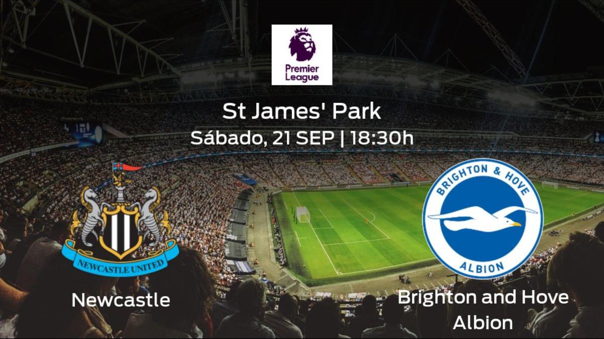 Previa del partido: el Newcastle recibe al Brighton and Hove Albion en la sexta jornada