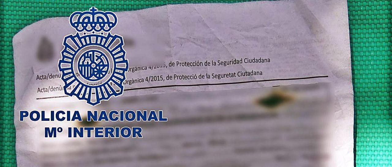 Detenido por robar en una casa de campo tras olvidar allí una multa a su nombre