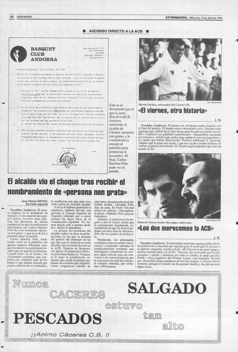 Así fue hace 21 años