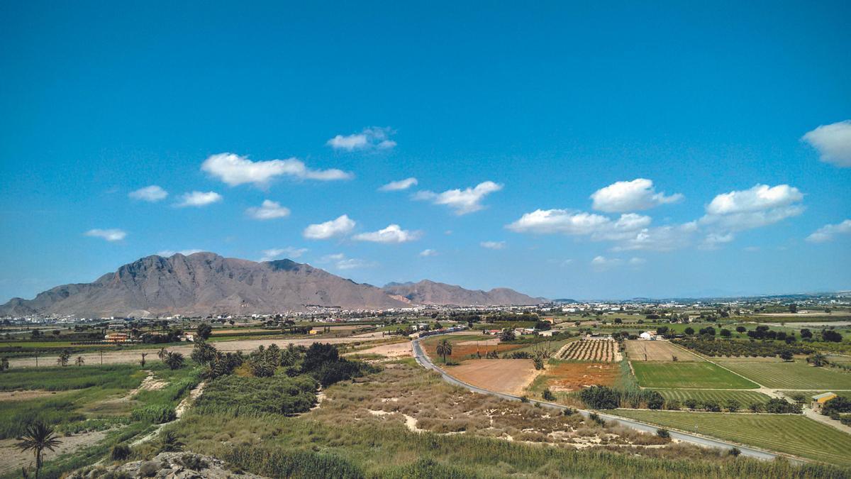 Imagen panorámica de la ruta de La Huerta de la Vega.