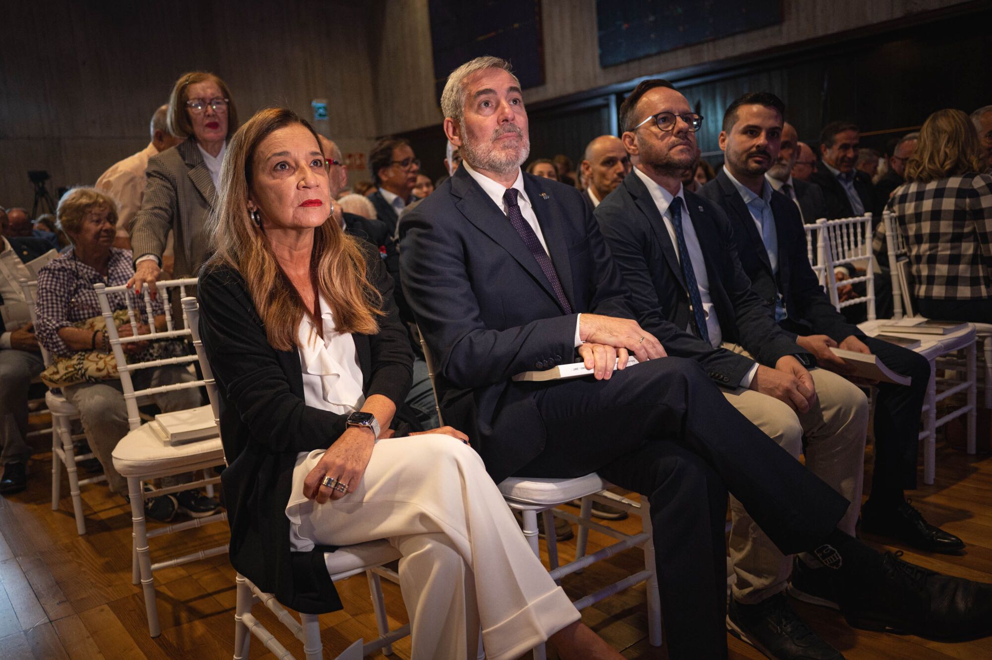 Acto de homenaje al expresidente de Canarias, Adán Martín, cuando se cumplen 15 años de su fallecimiento