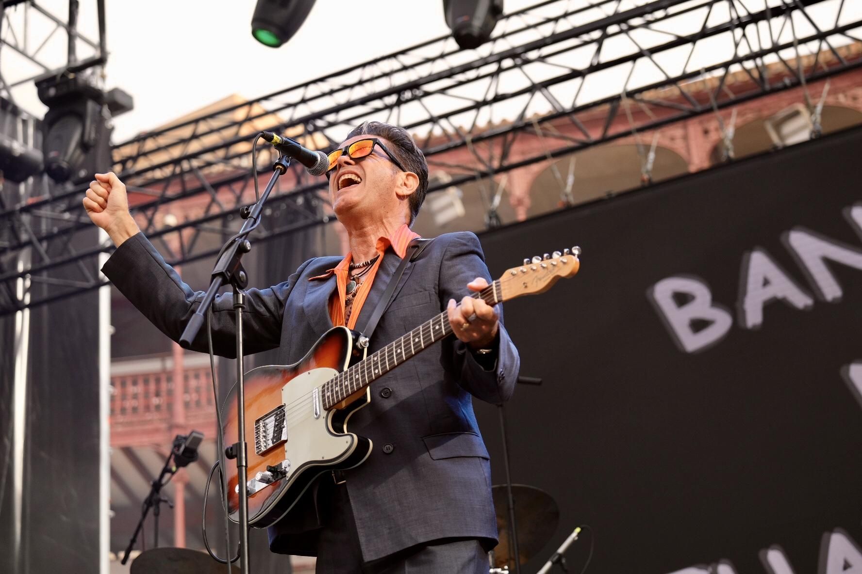 Juan Perro, en concierto en el Brisa Festival.