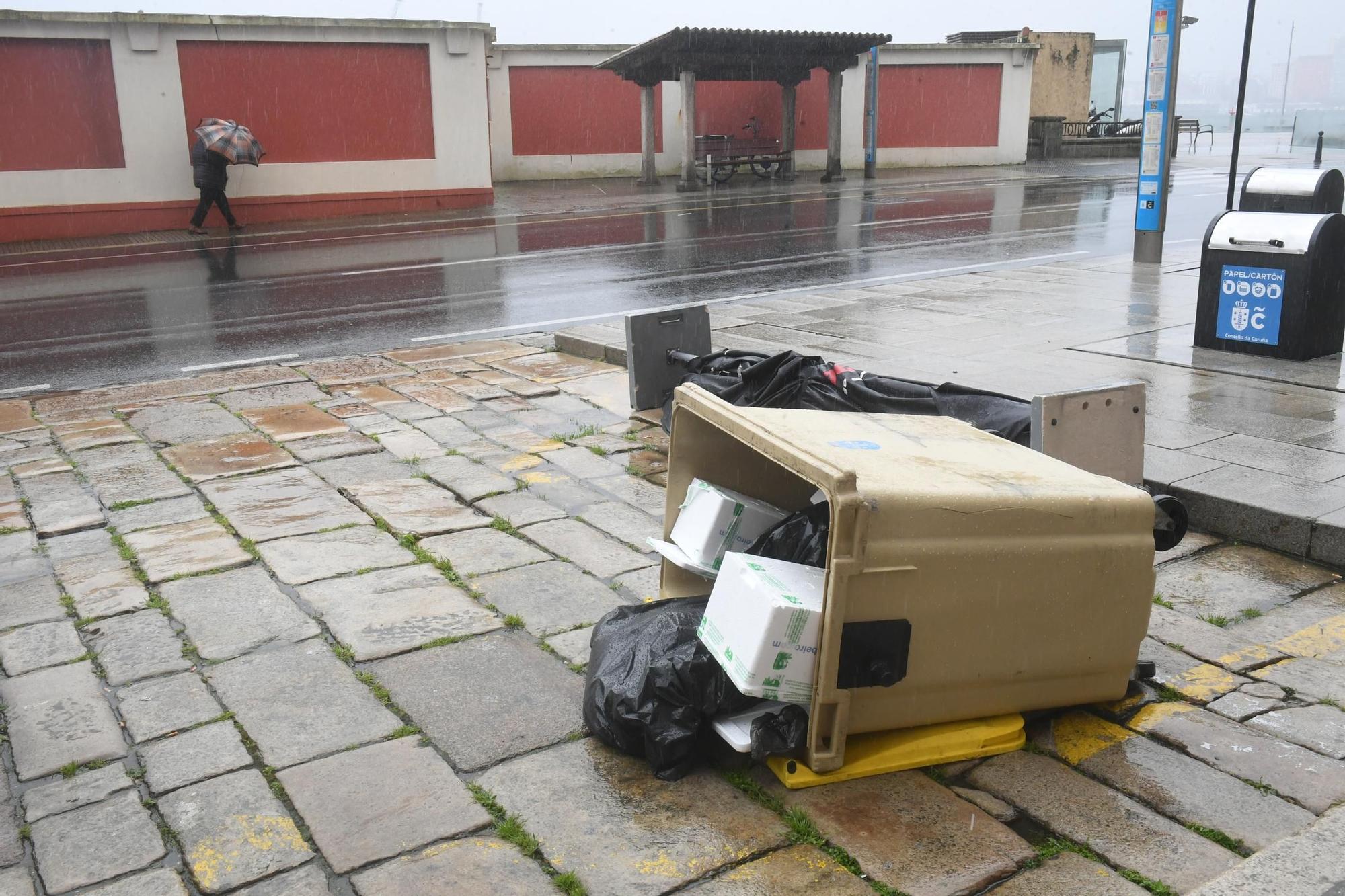 Alerta por temporal en A Coruña