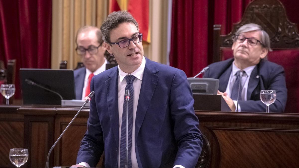 Antoni Costa en el Parlament, en una imagen de archivo.