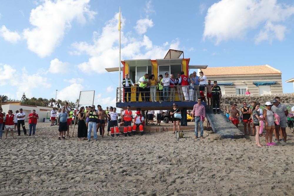 Simulacro de rescate en Cabo de Palos