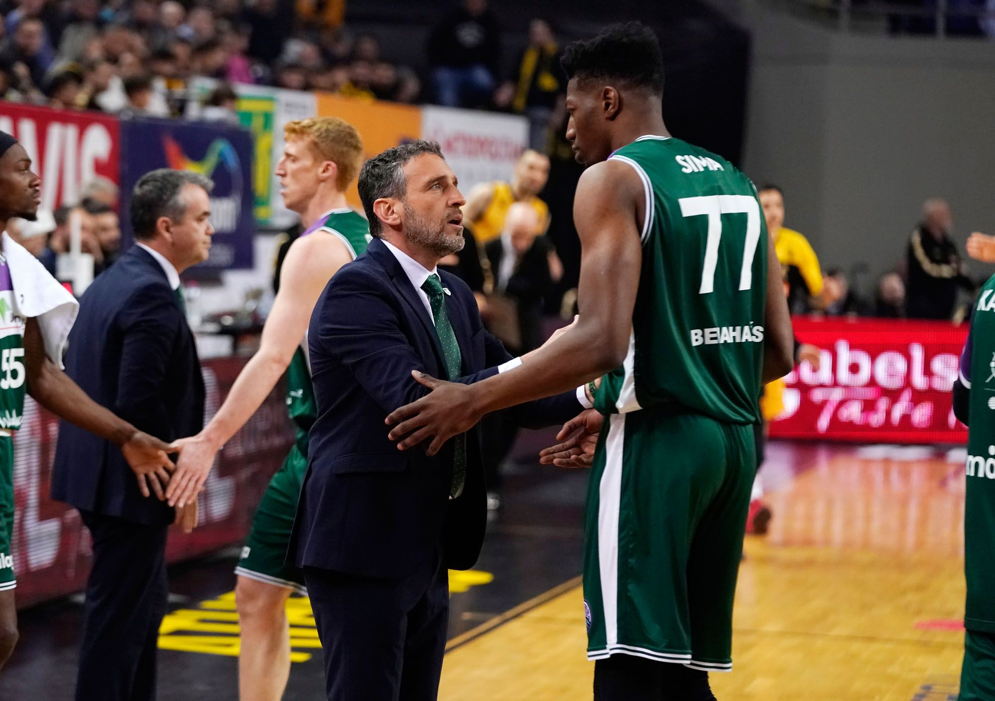 El AEK de Atenas - Unicaja, en imágenes