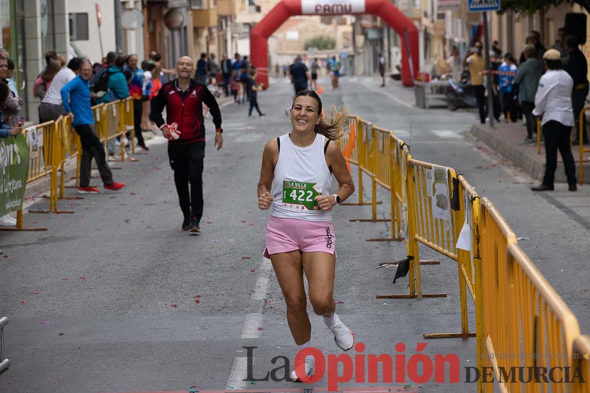 Carrera Popular Urbana y de la Mujer de Moratalla ‘La Villa, premio Marín Giménez (línea de meta)