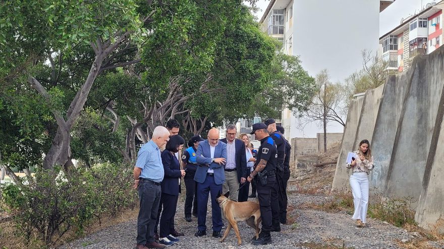 Inauguración de la sede de la Unidad Canina de la Policía Local de Las Palmas de Gran Canaria