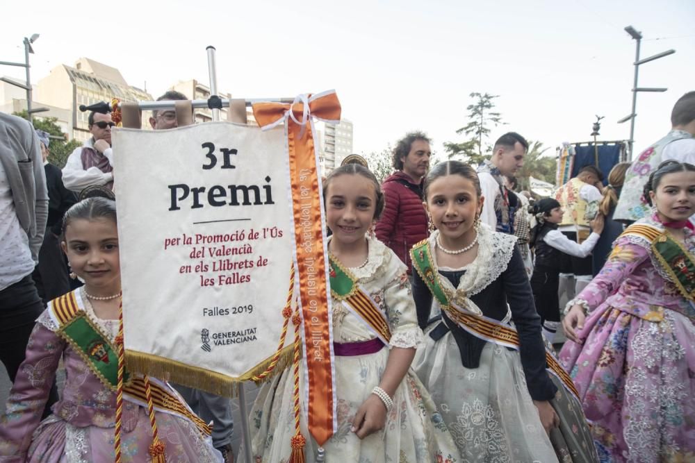 Premios a los monumentos falleros de Sagunt