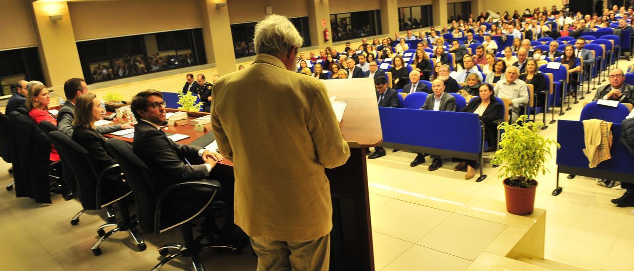 Acto de apertura del curso en la UNED de Elche este pasado jueves