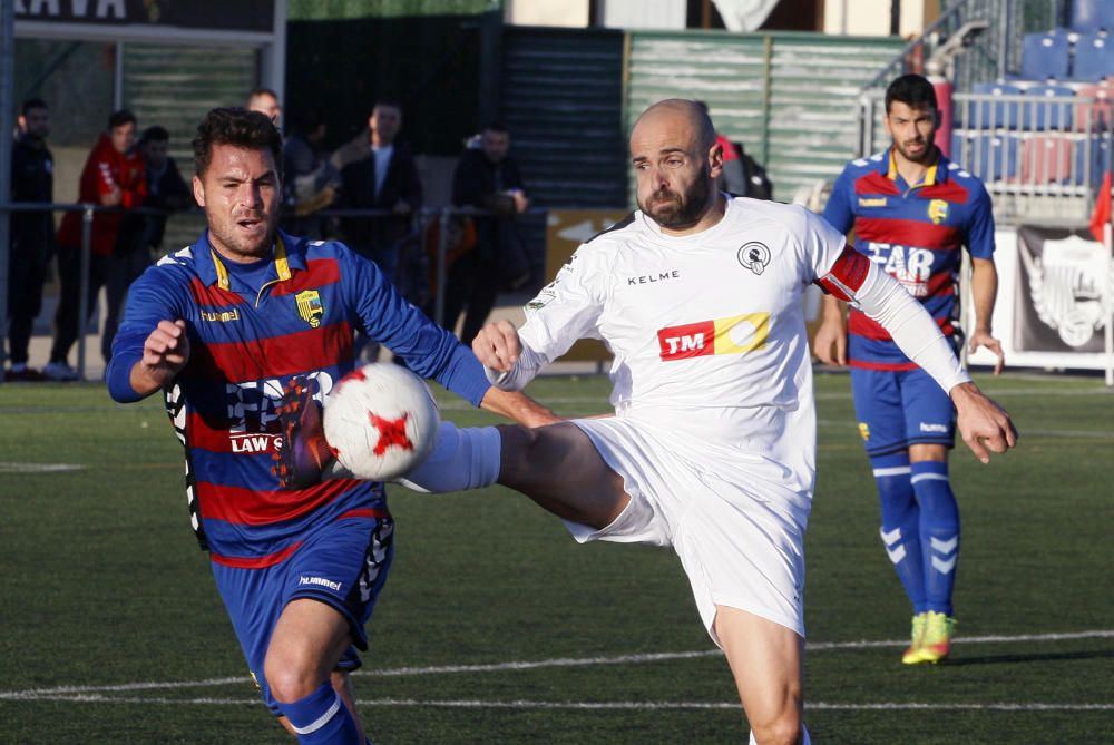 Les millors imatges del Llagostera - Hércules (0-1)