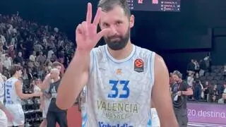 Mirotic y TJ Shorts lideran a un Valencia Basket colíder tras remontar 18 puntos