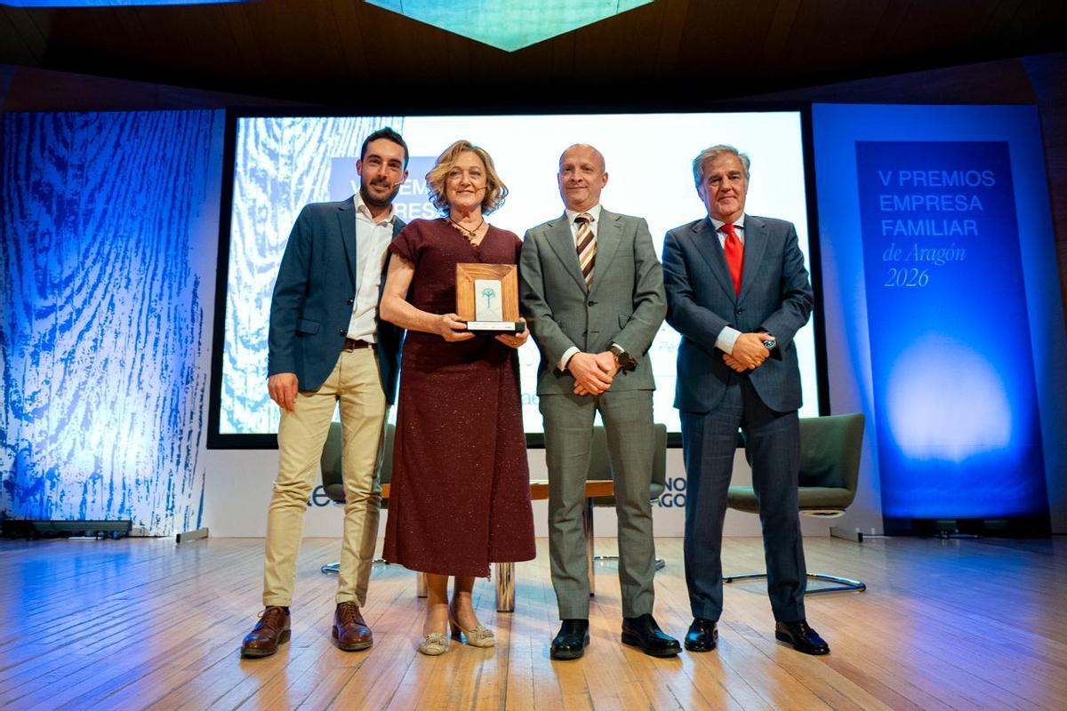 Celebración de los V Premios Empresa Familiar de Aragón 2026.