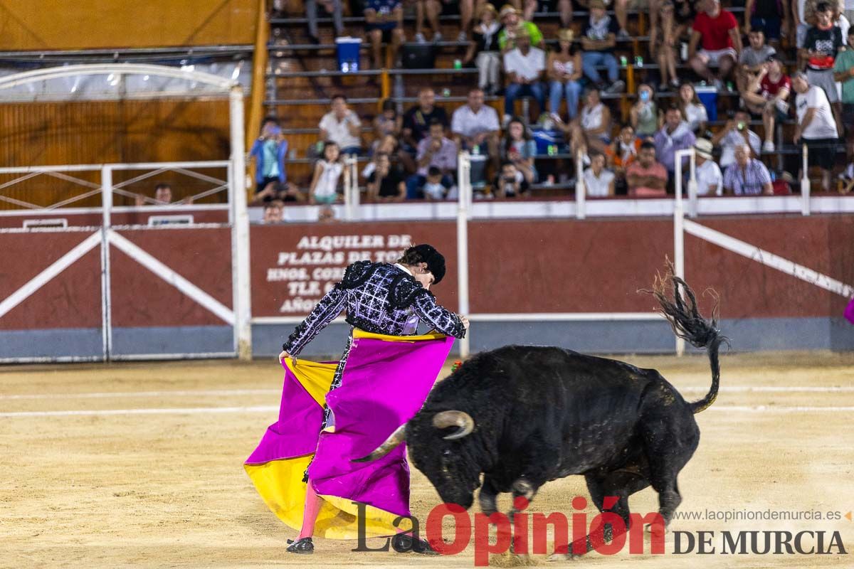 Quinta novillada Feria Taurina del Arroz en Calasparra (Marcos Linares, Diego Bastos y Tristán Barroso)