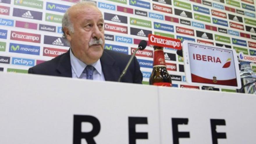 Del Bosque: “Estamos ante el futuro de la selección”