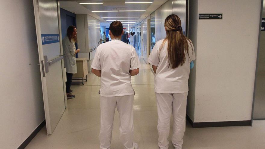 Personal sanitario del Complejo Hospitalario de Ourense. |  Iñaki Osorio