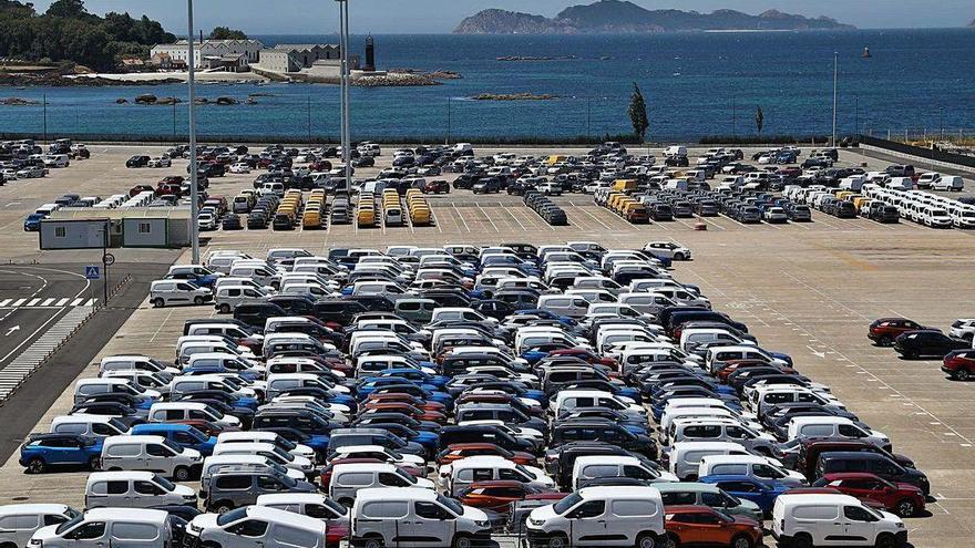 en la terminal Ro-Ro.