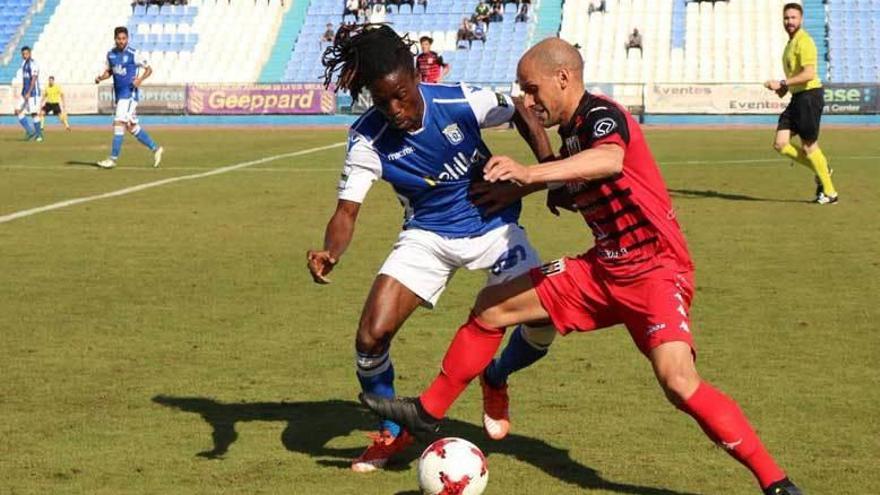 Boateng, con el Melilla.