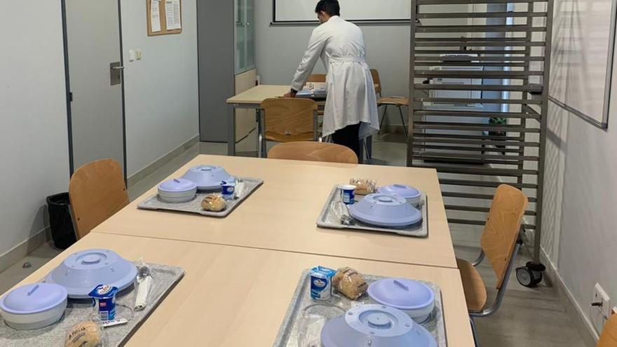 El comedor del hospital de día psiquiátrico infanto-juvenil.