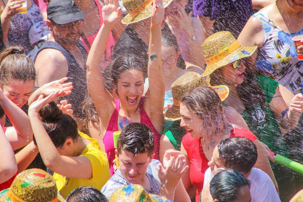 Chupinazo de las fiestas en Rojales