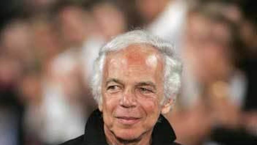 Ralph Lauren, en una de sus pasarelas.