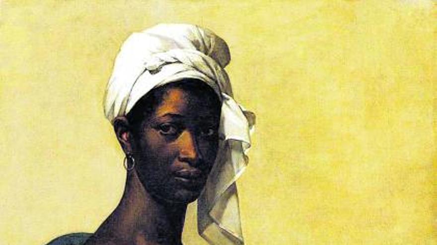 Su obra más celebrada, ‘Retrato de una negra’: nunca antes una mujer de raza negra, mostrando un pecho desnudo, con mirada provocativa, había sido objeto de una pintura.