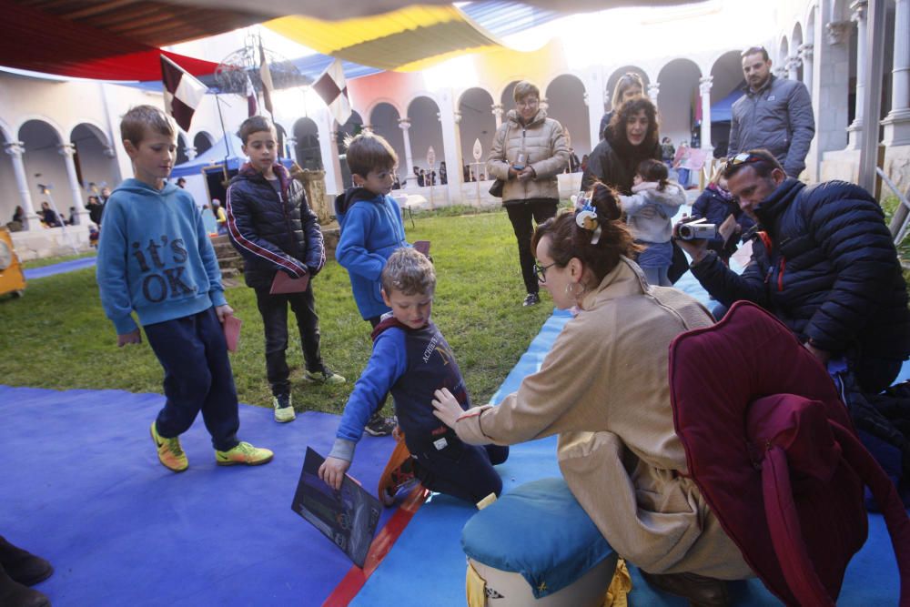 Campament reial i xocolatada a Banyoles