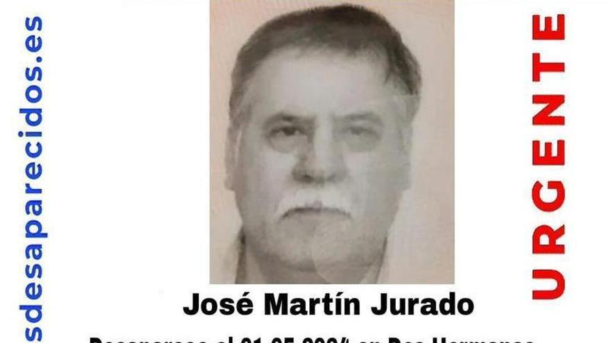 Cartel sobre la desaparición de José Martín Jurado