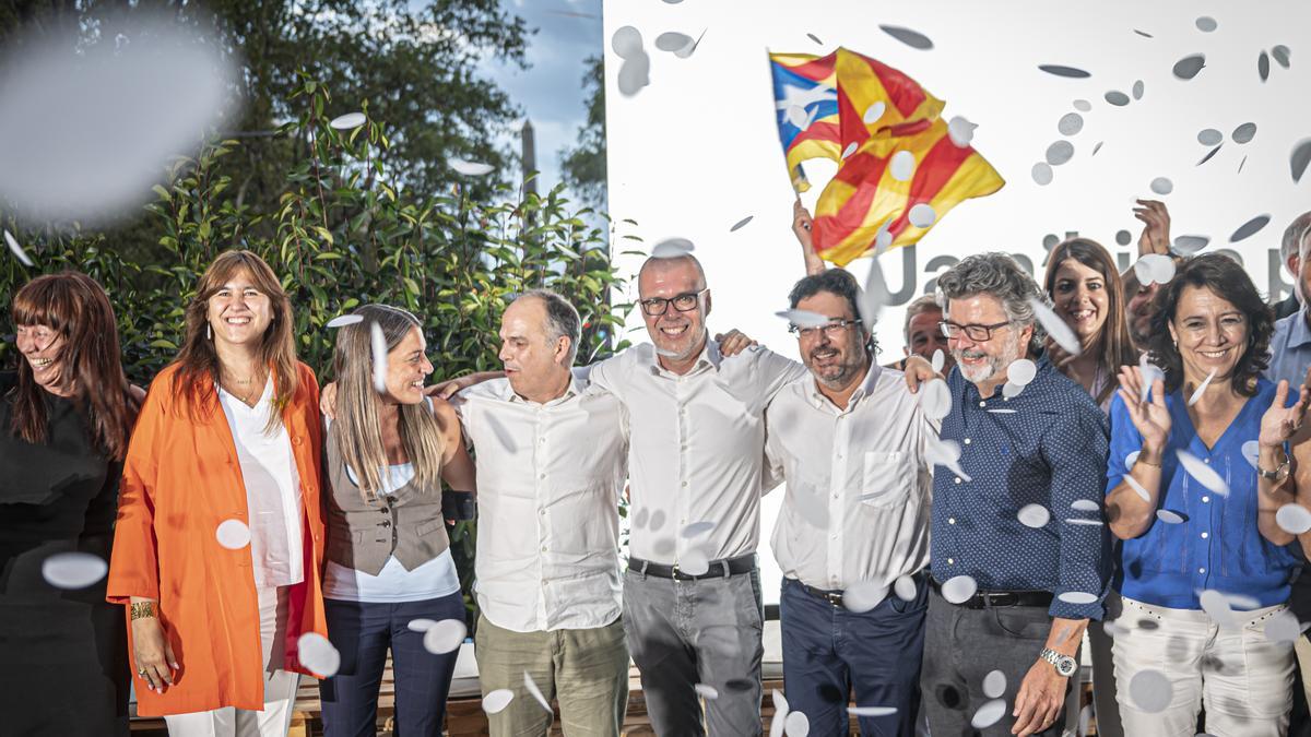 Barcelona 21/07/23 Política. Cierre de campaña de Junts. AUTOR: MANU MITRU