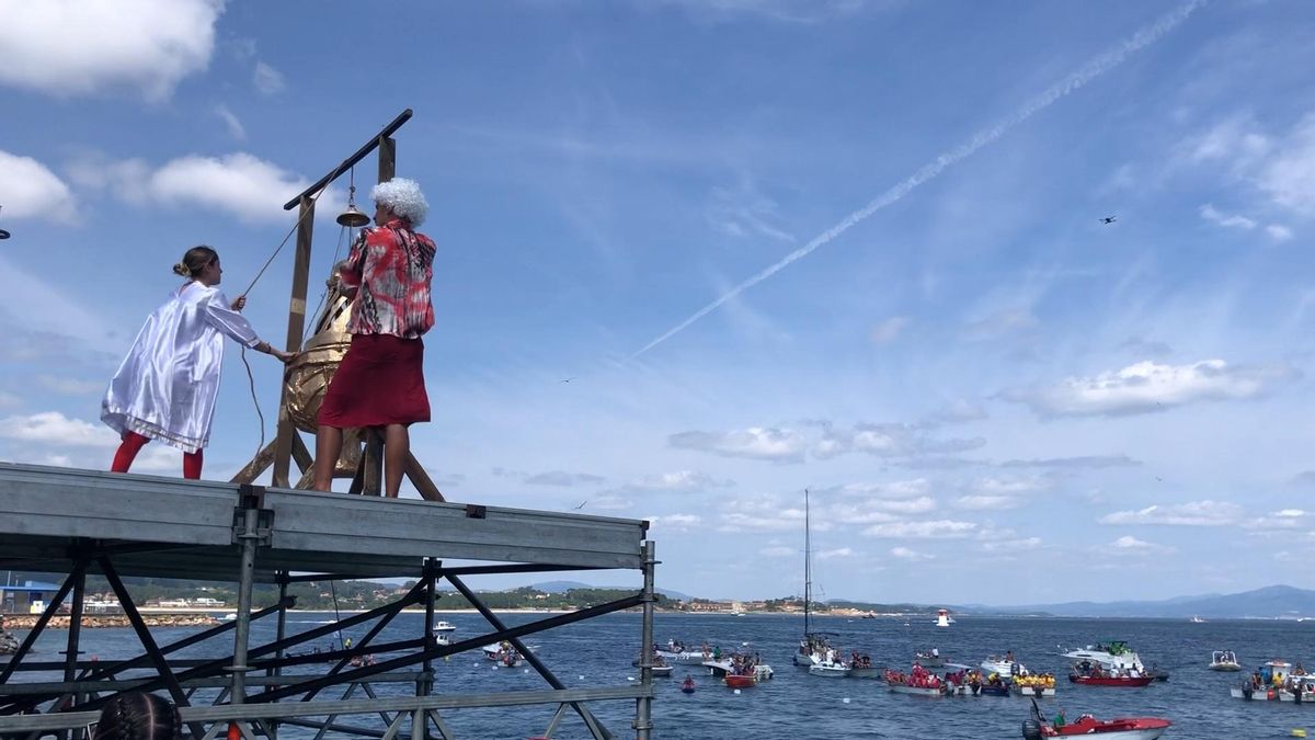 Festa da Dorna por terra, mar e aire: 42 peñas piden pista na ría