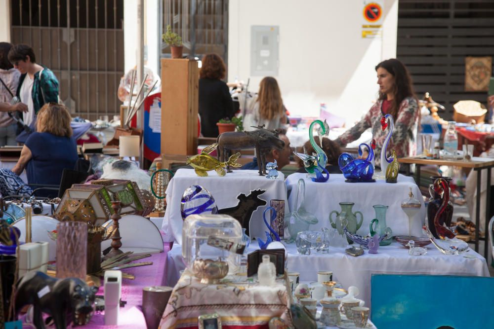 El mercadillo de San Rescat quiere volver a la plaza del Quadrado