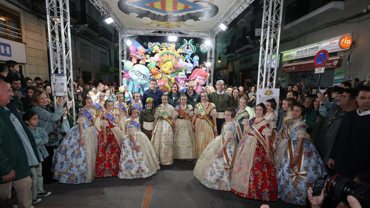 Convento Jerusalén celebra el primer premio de su falla infantil en Especial