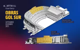 El Barça adelanta las obras del Camp Nou con el derribo de la tercera gradería