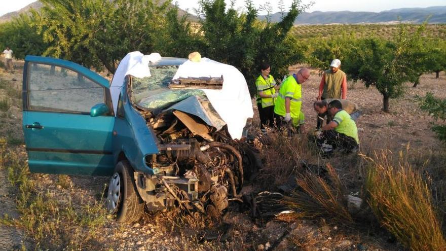 Accidente mortal en Caravaca de la Cruz