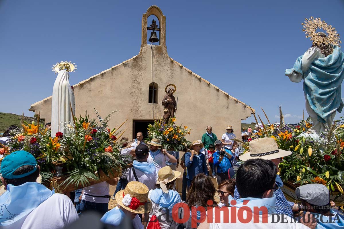 Así ha sido la Romería de los vecinos de Los Royos y El Moralejo a la ermita de los Poyos de Celda en Caravaca