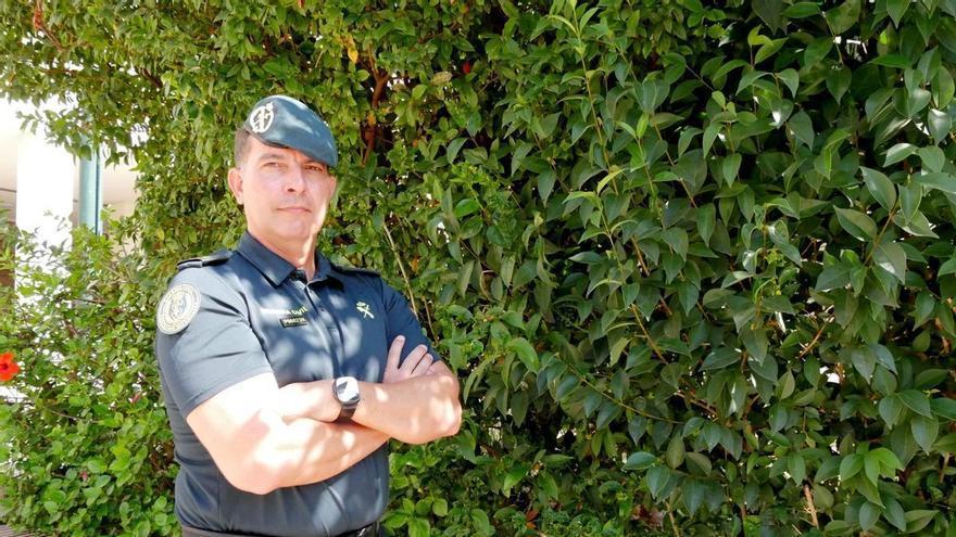 Ángel Avilés Mariblanca, teniente del Seprona en Castellón: «Un incendio se investiga por si hay un culpable, pero también por prevención»