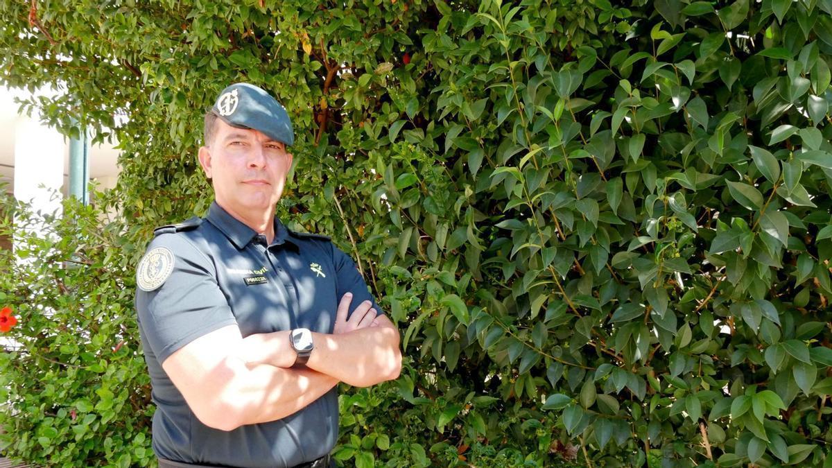 Ángel Avilés Mariblanca, teniente del Seprona en la Comandancia de la Guardia Civil de Castellón.