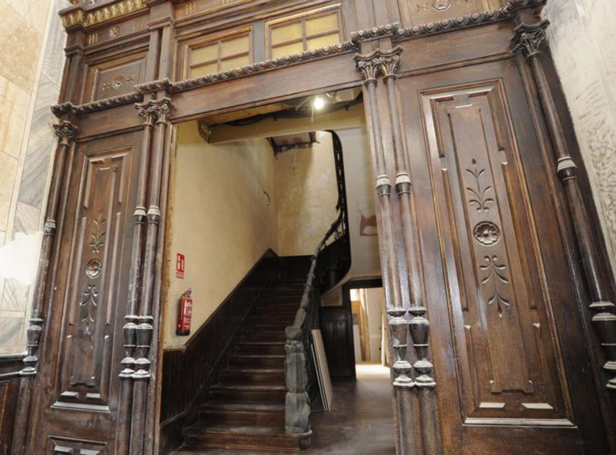 Planta baja, donde se instalará la oficina municipal de turismo. | Bernabé/Javier Lalín